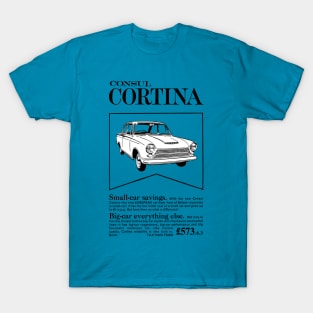 FORD CONSUL CORTINA - dealer advert T-Shirt